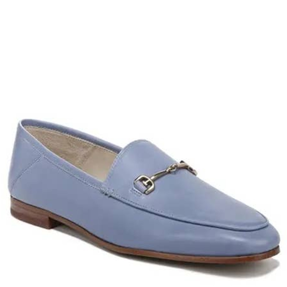 Sam Edelman Womens Loraine Loafer 6.5 Light Purple Leather Almond Toe NWOB
